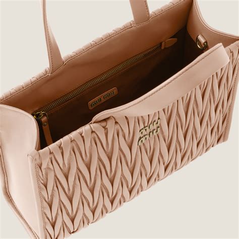 Cameo Matelassé Nappa Leather Tote 